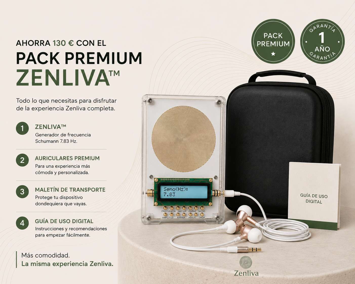 Zenliva™ Premium Pack | Experiencia Completa