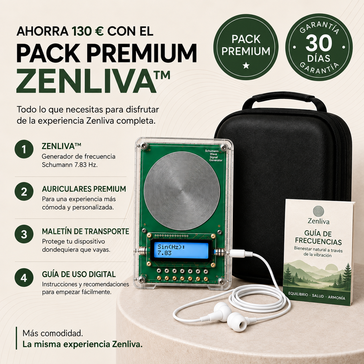 Zenliva™ Premium Pack | Experiencia Completa