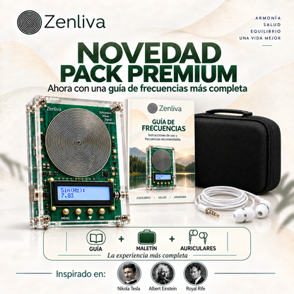 Dispositivo de frecuencias curativas Zenliva™