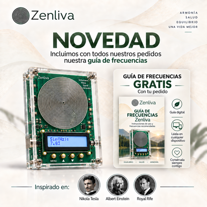 Dispositivo de frecuencias curativas Zenliva™