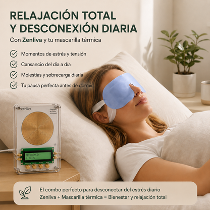 Mascarilla ocular térmica
